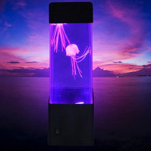 Load image into Gallery viewer, Led Nachtlampje Kwallen Aquarium Stijl LED Lamp Zintuiglijke Autisme Lava Lamp