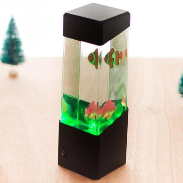 Led Nachtlampje Kwallen Aquarium Stijl LED Lamp Zintuiglijke Autisme Lava Lamp
